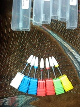 Brocas de cerámica para uñas, fresa eléctrica, pulidora para manicura, pulidor de uñas, accesorios de equipo de arte de uñas, 1 ud.