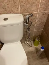 Faucet Hose Tank-Hooked-Holder Shower-Sprayer T-Adapter Bidet Toilet Bathroom Brass Easy-Install