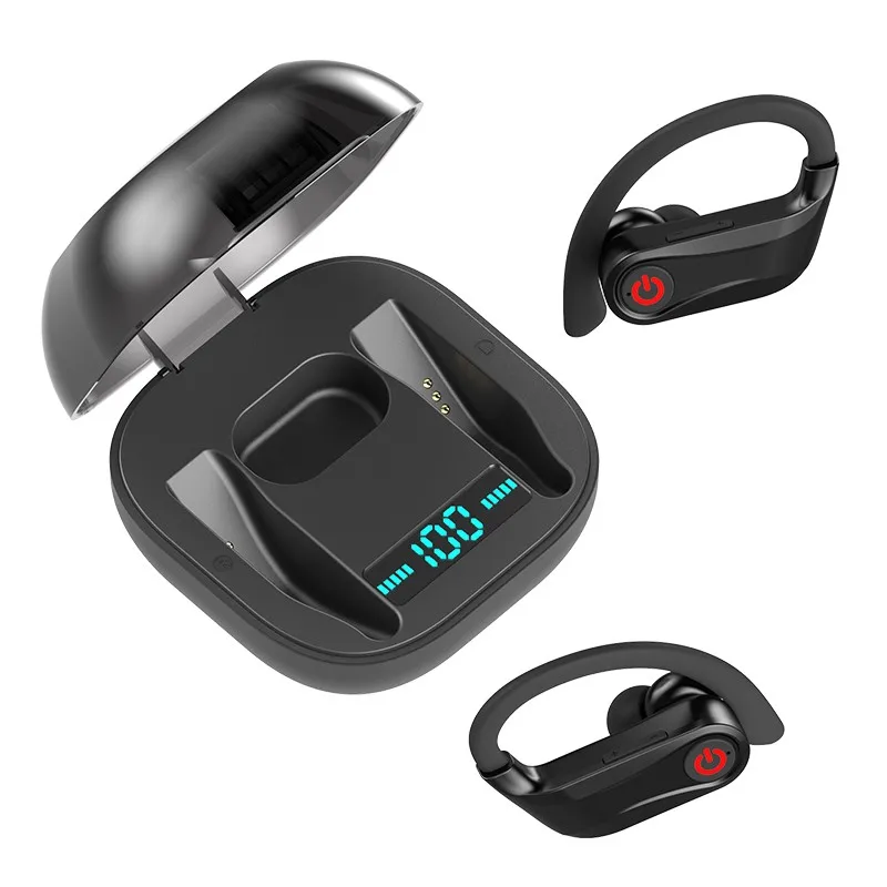 HBQ PRO TWS, настоящие беспроводные наушники, Bluetooth 5,0, стерео спортивные наушники, чехол, 950 мА/ч, водонепроницаемые наушники, гарнитура, микрофон, PK Q32 Q62