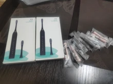 Cepillo de dientes eléctrico sónico para adultos, cepillo de dientes inteligente, automático, Ultra sónico, 6 modos, recargable vía USB, IPX7, resistente al agua