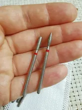 Juego de brocas de diamante para uñas, cortadores de manicura, piedra de cerámica de silicona, fresa eléctrica para máquina de manicura y pedicura, 6/7