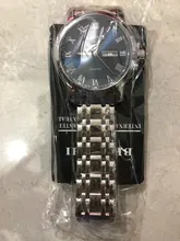 BELUSHI-reloj de cuarzo para hombre, cronógrafo luminoso de acero inoxidable, resistente al agua, con calendario y fecha, de negocios