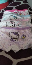 Lote de 4 unidades de ropa interior infantil de 2 a 12 cm para niña, bragas de algodón para niña, bóxer con estampado de gato para niño, calzoncillos de tacto suave para niño
