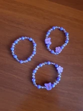 Pulsera de madera con perlas de imitación Multicolor de 12 estilos para niños, pulsera de moda para niñas, proveedor de decoración de joyería