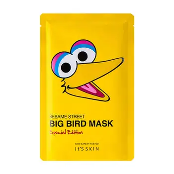 

Cloth mask it's skin Sesame Street mask special edition Big Bird
