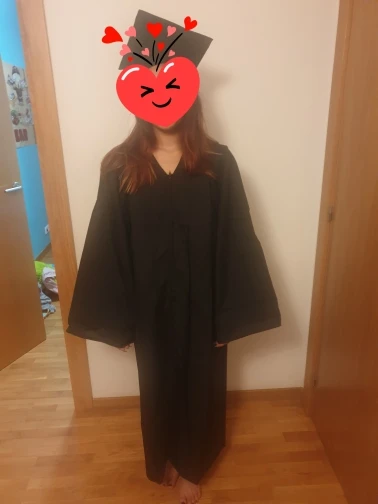 KQ_ 2020 Unisex Adults University Academic Zip Graduation Gown Robe Mortarboard