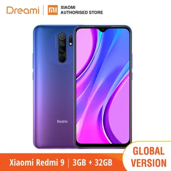Глобальная версия Xiaomi Redmi 9 32 Гб ROM 3 Гб RAM (абсолютно новая/герметичная) redmi9, redmi9 32, смартфон, мобильный телефон, телефон, Смартфон