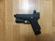 Mira holográfica de Metal para caza, visor de punto rojo RMR, colimador, reflejo Glock, compatible con Weaver carril de 20mm, Airsoft