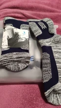 Mens Socks Crew Thicker YUEDGE Sports Winter Cotton 5-Pairs Breathable Cushion Lot EU
