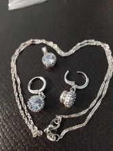 Conjunto de joyas de plata de ley 925, joyería para boda, pendientes, collares colgantes, mejor nuevo diseño, envío gratis