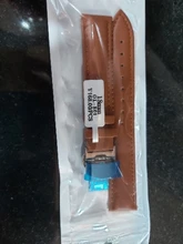 Correa de reloj de piel de ternero auténtica lisa, correa de reloj de negocios de 18mm, 20mm, 22mm y 24mm con hebilla de mariposa automática sólida