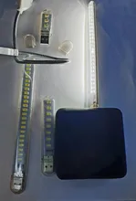 Book-Light Notebook Power-Bank Laptop PC Usb Led 8leds Reading Mini Ultra-Bright Portable