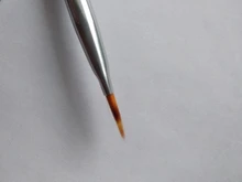 Pincel dentado para uñas, pluma de mezcla gradiente a cuadros, encaje de bolígrafo, mango de madera, nailon, suave, profesional, herramientas de manicura, 1 Uds.