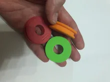 Tagezi-línea de Pesca de espuma EVA, placa de bobinado, placa de bobinado, aparejos de Pesca, caja de accesorios para Pesca