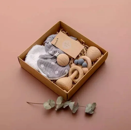 

Wonderful Mini Box Baby Shower - Personalize your message
