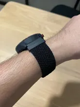 20mm 22mm trenzado Solo bucle para Amazfit GTS/2/2e/GTS2/Mini/GTR 42mm 47mm/GTR2/2e/stratos 2/3 reloj de pulsera Amazfit Correa Bip