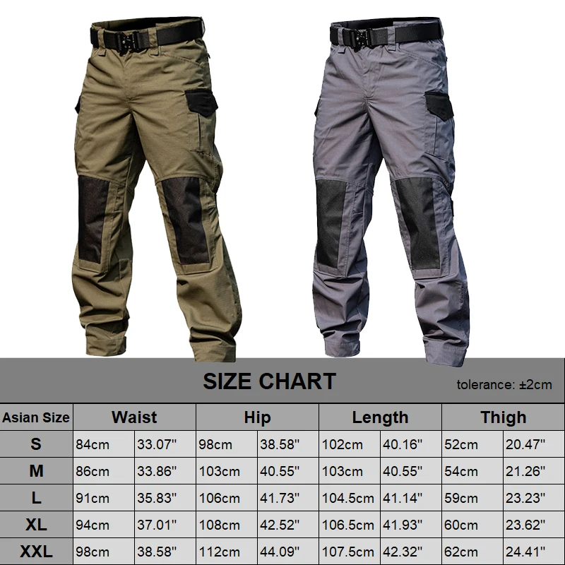 Men's Tactical Pants Military Trousers Multi-pocket Men Cargo Pants Casual  Pants