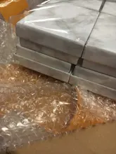 18 ~ 24 Uds de cartón de papel cajas de almacenamiento de caja de transporte para collares brazaletes pendientes cuadrado rectángulo