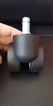 Furniture Wheels Caster Replacement Safe-Roller Rubber Office-Chair NAIERDI Universal