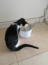 2.4L Automatic Cat Water Fountain LED Electric Mute Water Feeder USB Dog Pet Drinker