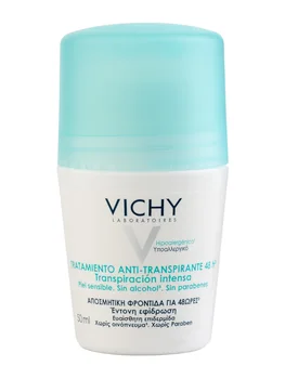 

Vichy effective roll-on antiperspirant treatment for 48 hours