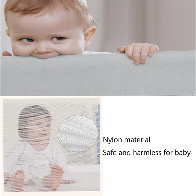 TUSUNNY baby playpen bed safety rails for babies children fences fence baby safety gate crib barrier for bed kids for newborns