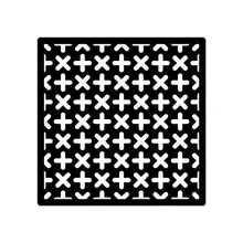 10 см x 10 см Desenli Kare Bardak altlгиi Bardak alti M7 Lazer Kesim MDF