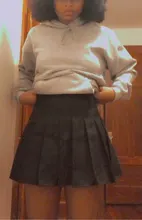 Vestido corto plisado de cintura alta para niñas, falda de tenis, uniforme con pantalones cortos interiores, ropa interior para bádminton, animadora