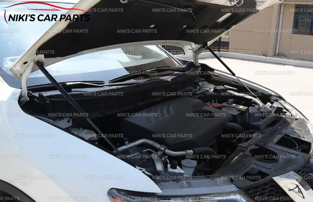 Стойки амортизатора капота для Nissan Qashqai 2- нержавеющая сталь 1 комплект/2 шт. литье украшение автомобиля Стайлинг внешний