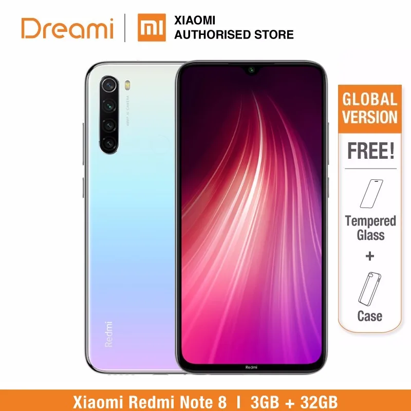  Global Version Redmi Note 8 32GB ROM 3GB RAM (LATEST ARRIVAL) note8 32gb