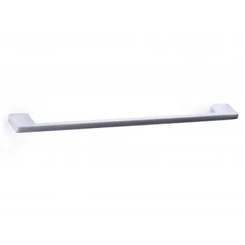 

Box with 10 handles contemporary style made of aluminum, chrome Finish Matte and 256 mm distance between