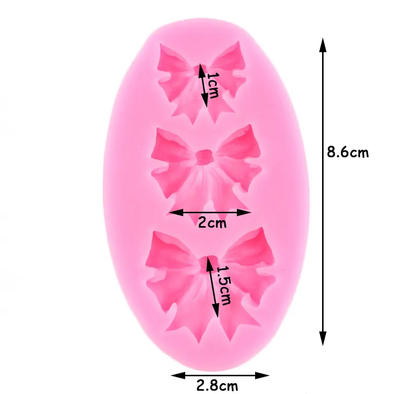 3 Stampini In Silicone Per Torte E Fondente – Set Papillon E Utensili Per Festa Del Papà – Stampo 3D Per Cioccolato, Biscotti E Decorazioni