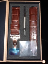 Carouse-correa de Reloj de piel auténtica para Tissot Seiko, 18mm, 19mm, 20mm, 21mm, 22mm y 24mm