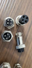 Socket-Plug Wire-Panel-Connector Aviation Female GX16 1set Circular 16mm L70-78 2/3/4-/..