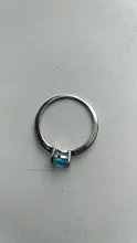 Huitan-anillo cuadrado de piedra azul para mujer, accesorios sencillos minimalistas, sortija, banda, joyería Anillos De Compromiso elegantes