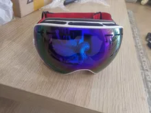 ELAX-Gafas de esquí antiniebla de doble capa, gafas de esquí para nieve y Snowboard, gafas de motonieve para deportes al aire libre