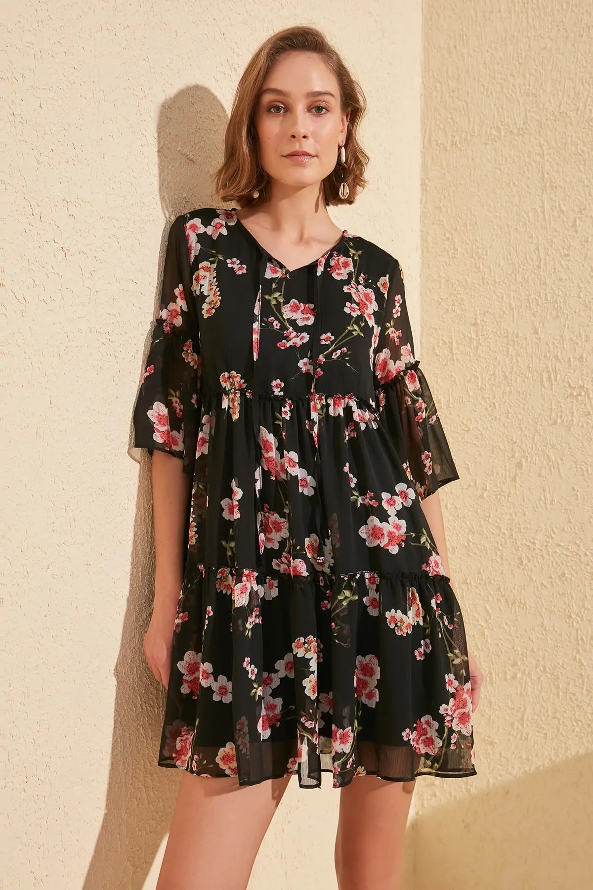 

Trendyol Patterned Dress TWOSS20EL1316