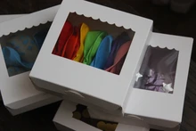 Paper-Boxes Cake-Decorating-Supplies Gift Window-Cookie Wedding-Party-Favor Baking Christmas