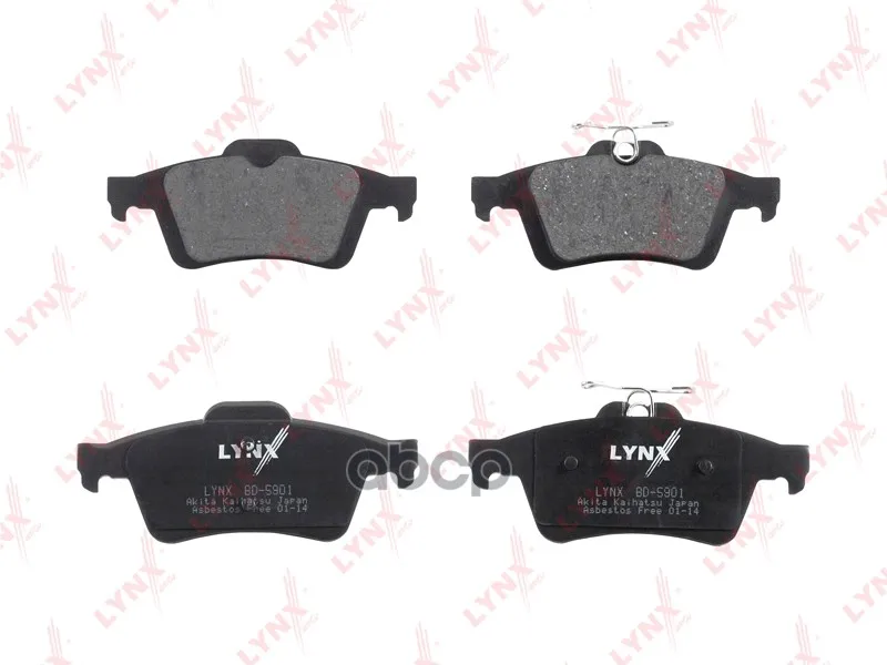 Тормозные Колодки Дисковые Lynxauto Bd5901 LYNXauto арт. BD5901