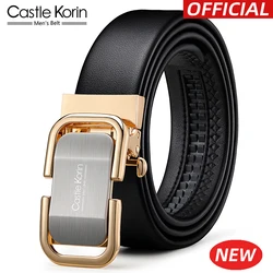Genuine Leather Gift Belt Man Luxury Brand Designer Fashion Top Quality Belts For Men Automatic Buckle Garment Accessories