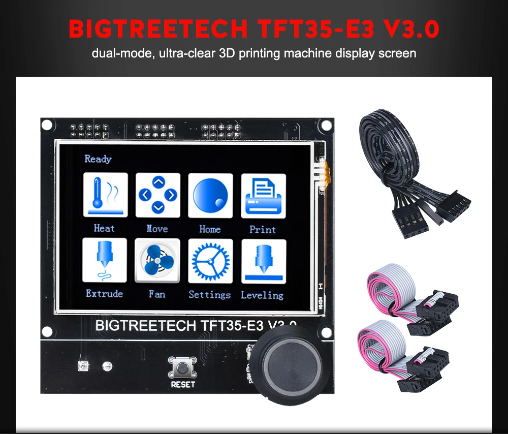 BIGTREETECH TFT35-E3 V3.0 сенсорный экран Diaplsy двойной режим lcd 12864 панель для 3D-принтера SKR V1.3 PRO MINI E3 Ender3 DIY