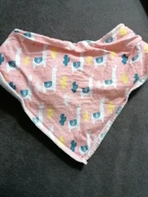 100% de bebé de algodón orgánico de baberos Bandana bebé Baberos alimentación Baberos para babeando y dentición suave y absorbente babero Unisex bebé Baberos