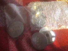 Tapacubos de centro de rueda de coche, 4 Uds., 56/60mm, reajuste de llanta automática, insignia, emblema creativo, pegatina de cubierta para KIA K2, K3, K5, Sorento, Sportage, Rio