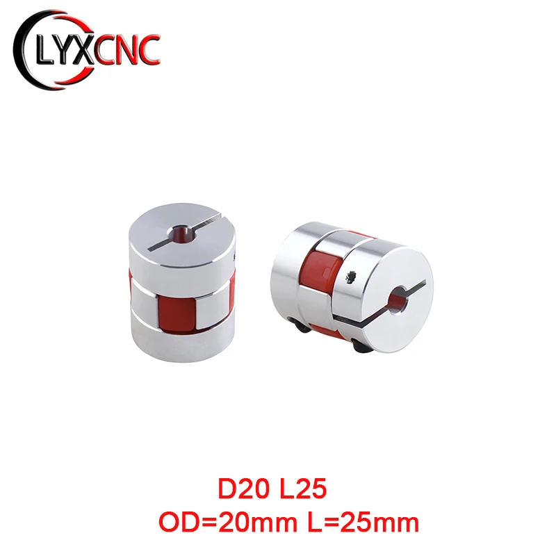 

1 шт., соединитель вала D20L25, 4 мм, 5 мм, 6 мм, 8 мм, 10 мм