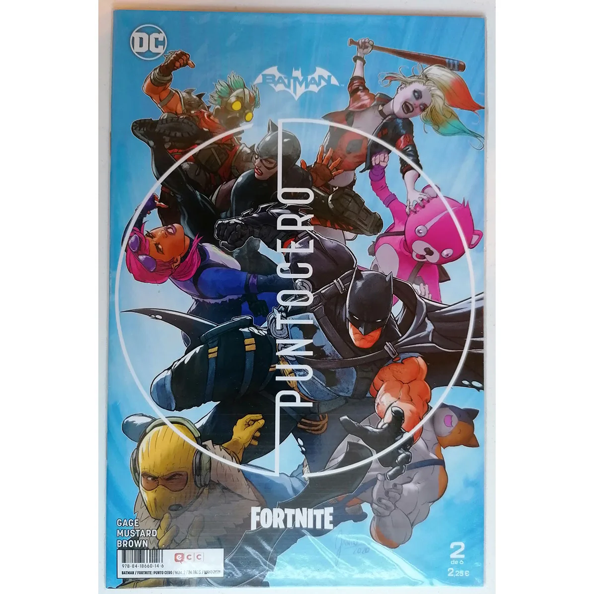 Dc Comics, Batman/Per N ° 2-6 Point Zero, Ed. Panini, Autore Christos N. Gauge, Fumetti In Spagnolo