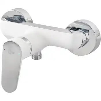 

Shower faucet ideal standard Tyria bc156ho single lever color white/Chrome