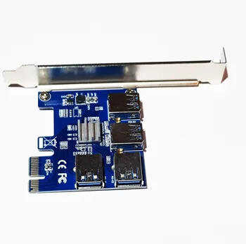 

Splitter splitter PCI Express 1X to 4x PCI-E mining