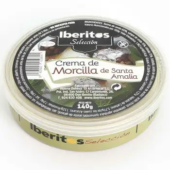 

IBERITOS-Santa Amalia Mocila's soup cream tin cans 140g - 140 G MORCILLA