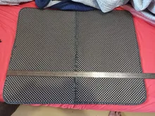 Estera para residuos de gato EVA estera para gatos de doble capa estera para gatos con capa de Fondo impermeable antideslizante arena para mascotas manta de cama para gatos