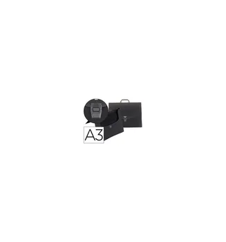 

Folder led Holder polypropylene DIN A3 with handle and clasp